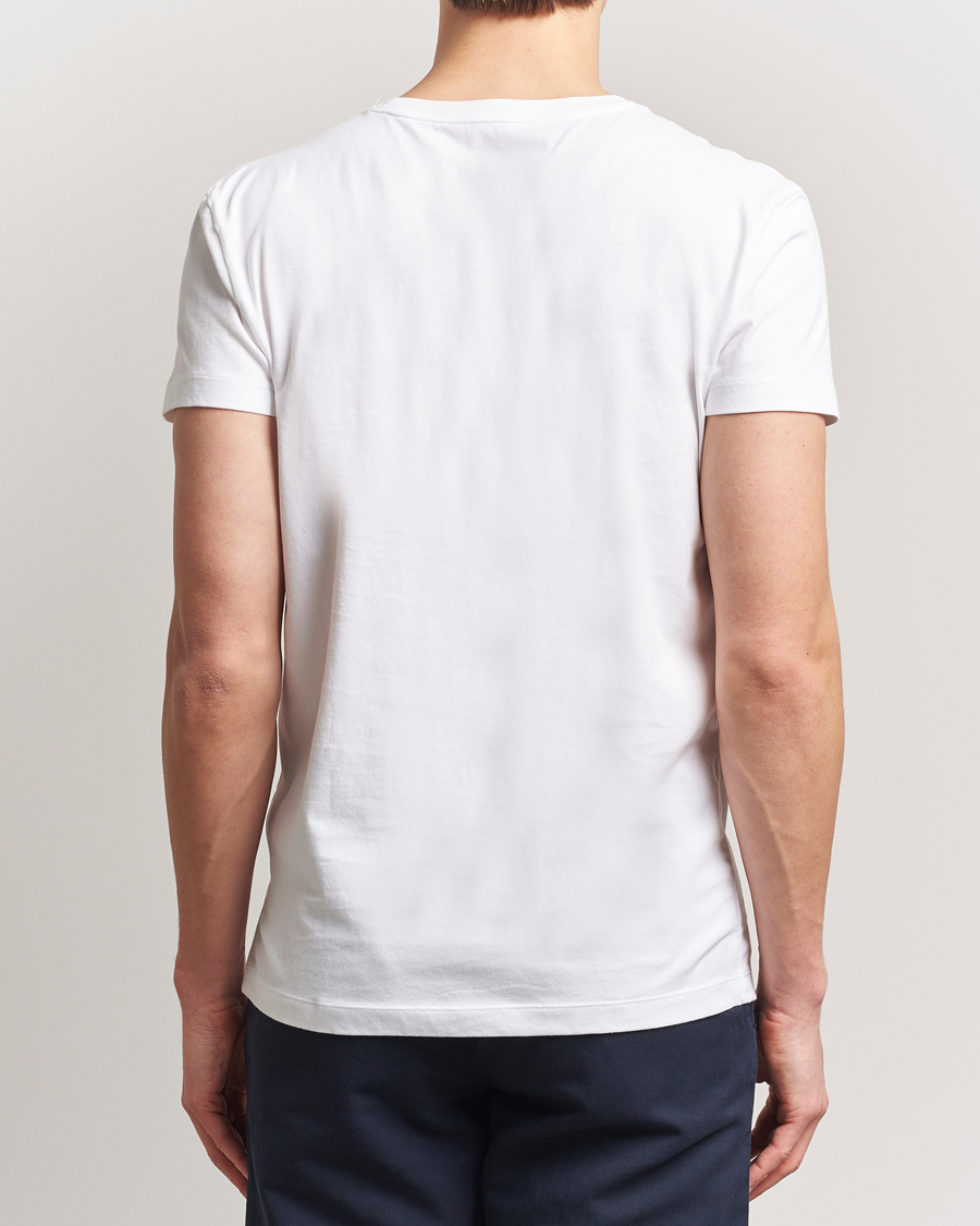 Homme | T-shirts | Gant | 2-Pack Crew Neck T-Shirt Black/White