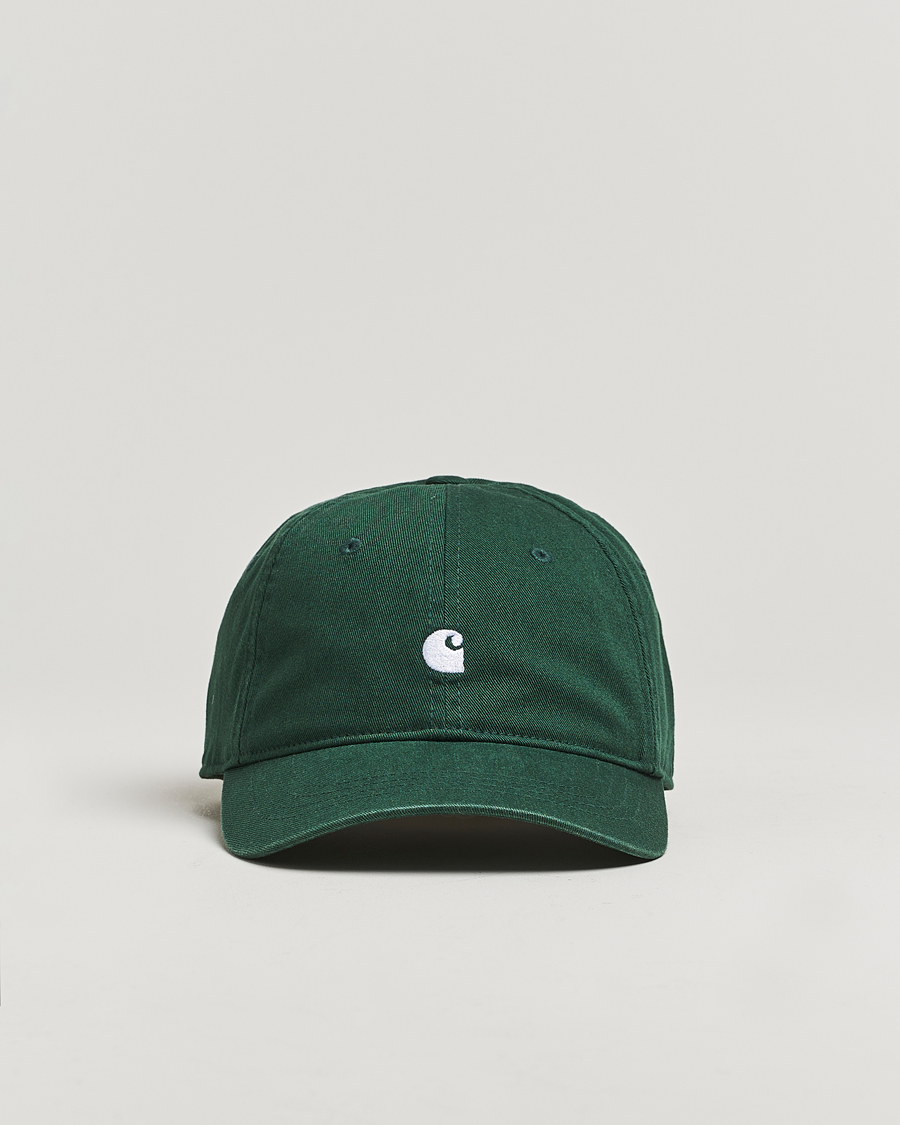 Homme | Carhartt WIP Madison Cotton Twill Logo Cap Conifer | Carhartt WIP | Madison Cotton Twill Logo Cap Conifer