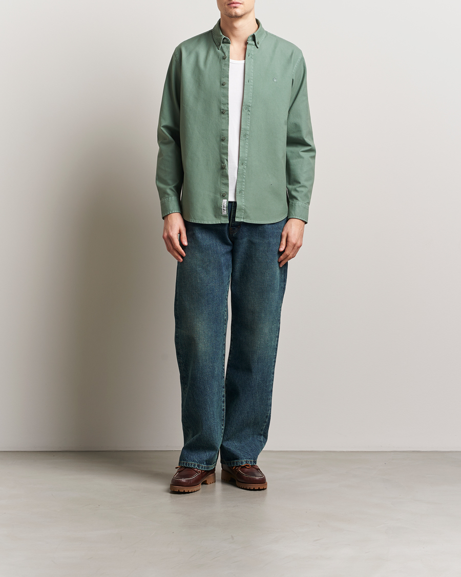 Homme | Chemises | Carhartt WIP | Bolton Cotton Oxford Shirt Park