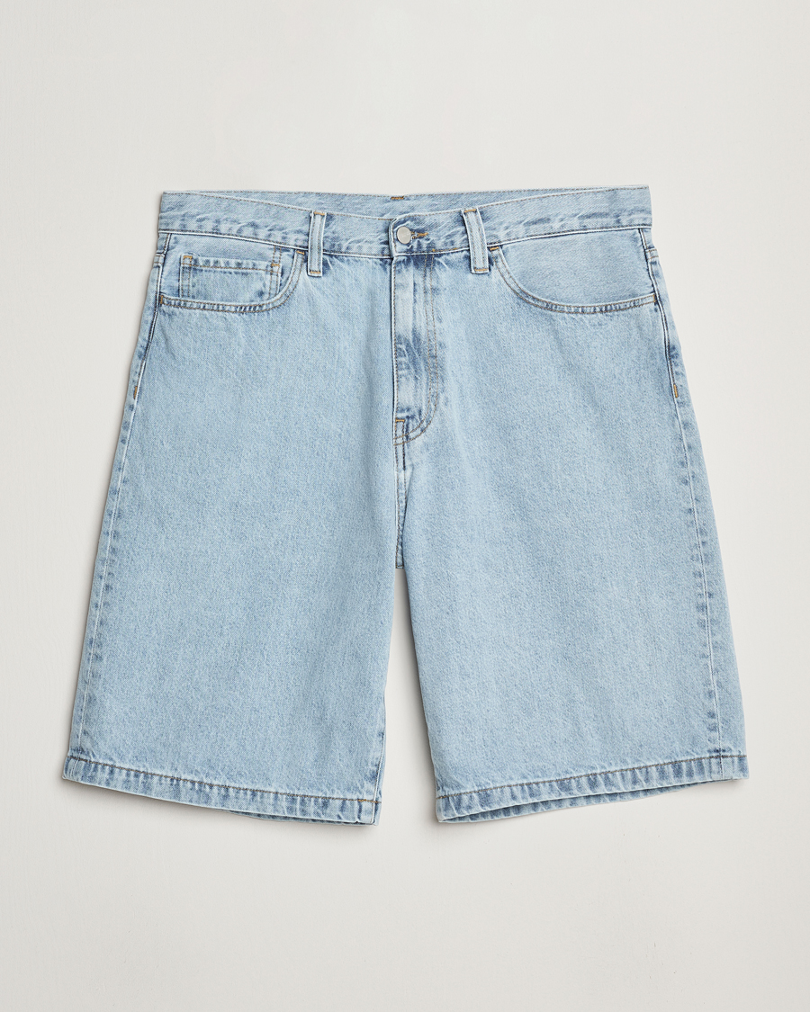 Homme | Shorts | Carhartt WIP | Landon Shorts Robertson Denim Blue Bleached