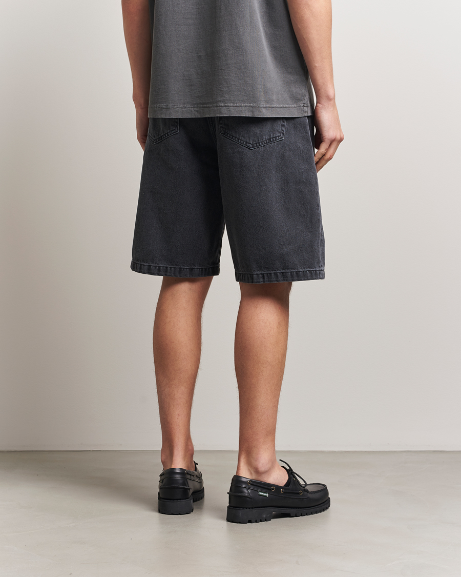 Homme | Shorts | Carhartt WIP | Landon Shorts Robertson Denim Black Heavy Stone