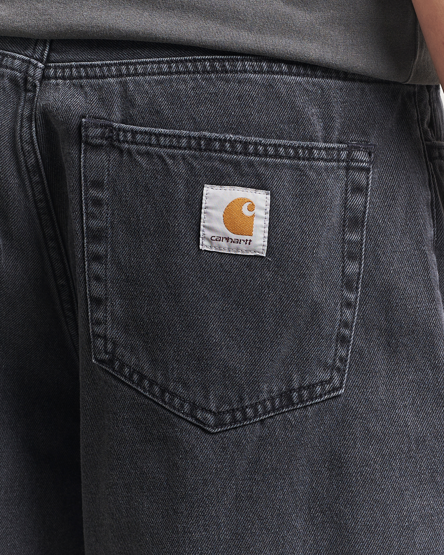 Homme | Shorts | Carhartt WIP | Landon Shorts Robertson Denim Black Heavy Stone