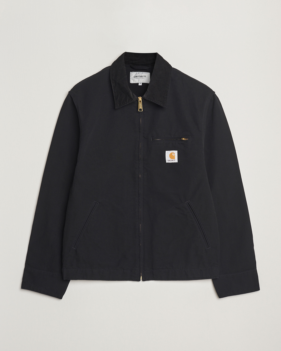 Homme | Manteaux Et Vestes | Carhartt WIP | Detroit Jacket Dearborn Canvas Black