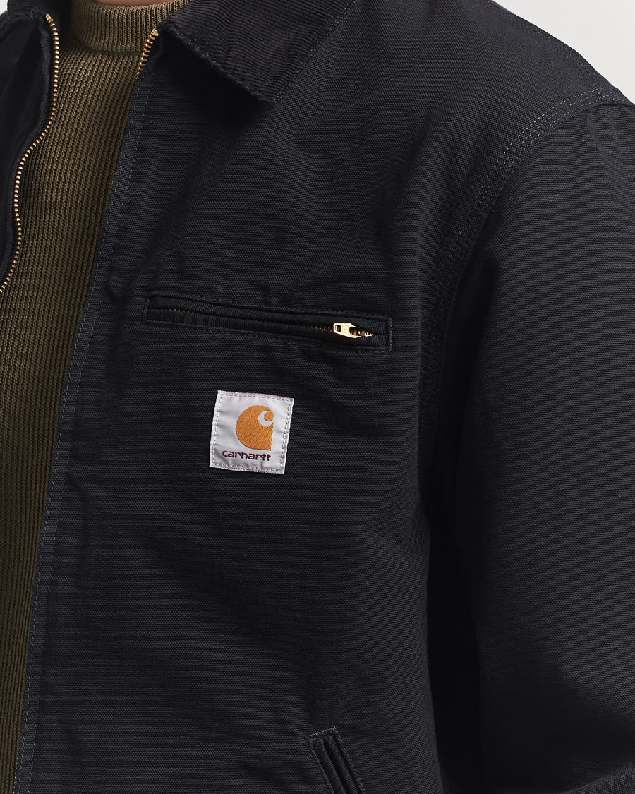 Homme | Manteaux Et Vestes | Carhartt WIP | Detroit Jacket Dearborn Canvas Black