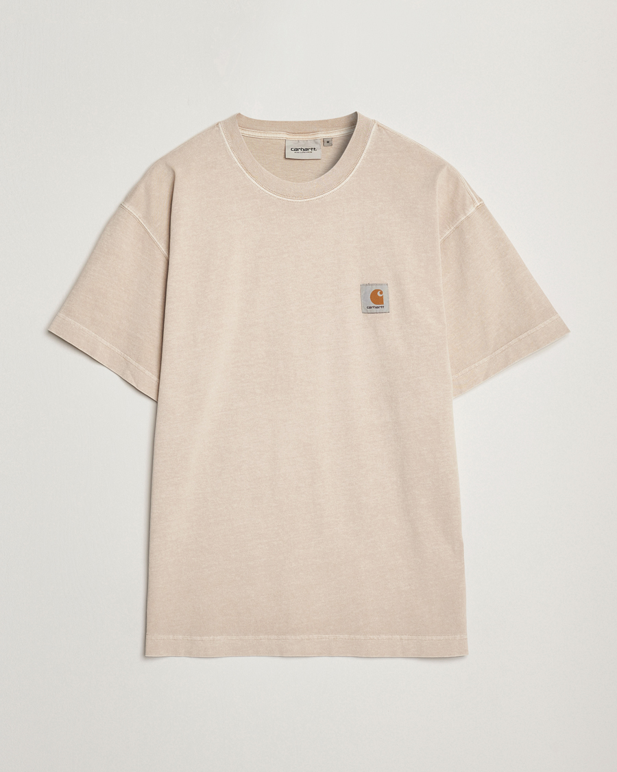 Homme | T-shirts | Carhartt WIP | Nelson Cotton T-Shirt Fleur De Sel