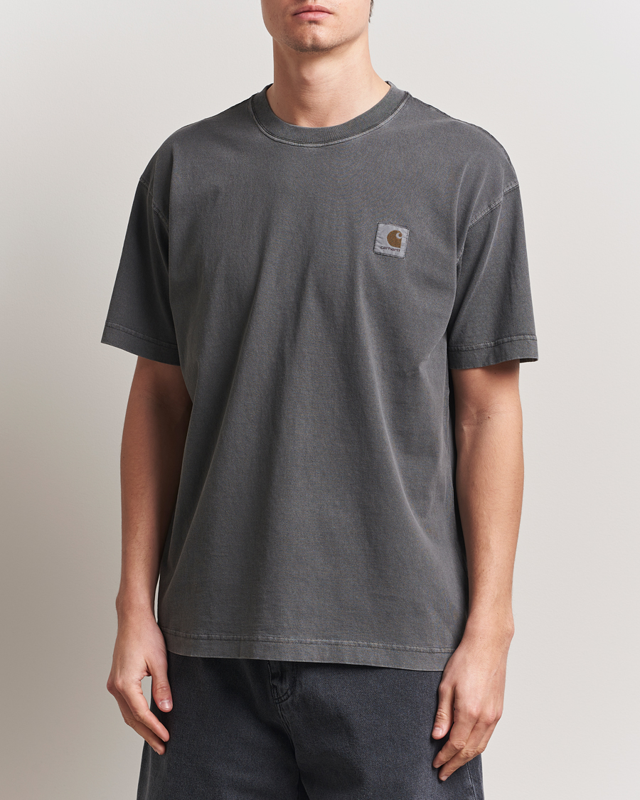Homme | T-shirts | Carhartt WIP | Nelson Cotton T-Shirt Graphite
