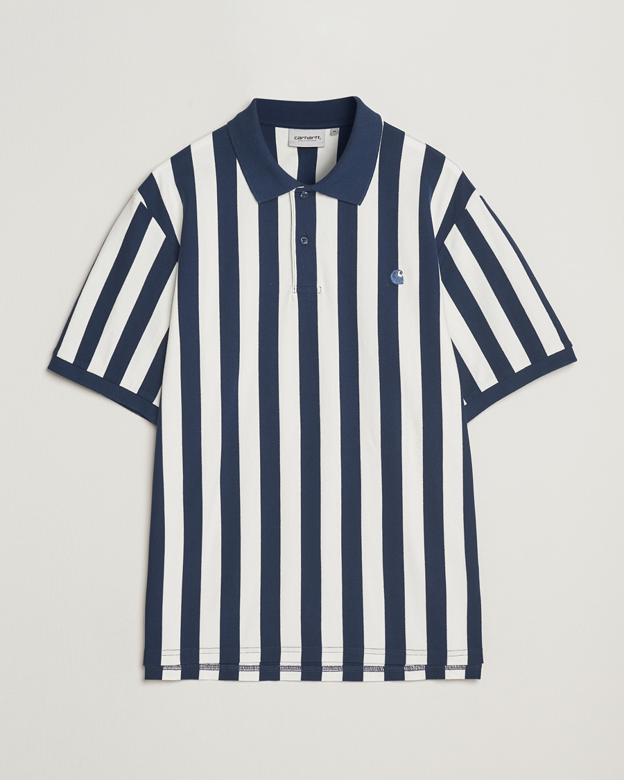 Homme | Polos | Carhartt WIP | Boynton Piqué Polo Blue