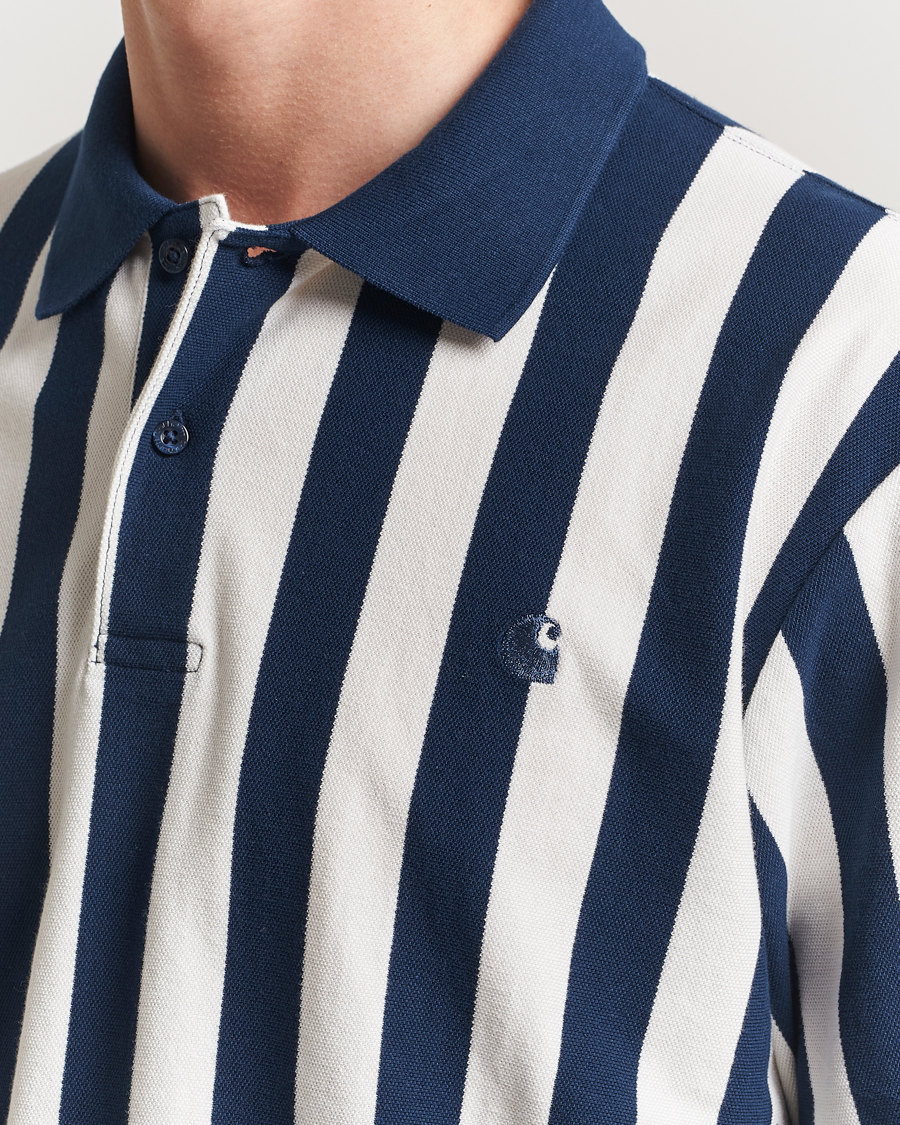 Homme | Polos | Carhartt WIP | Boynton Piqué Polo Blue