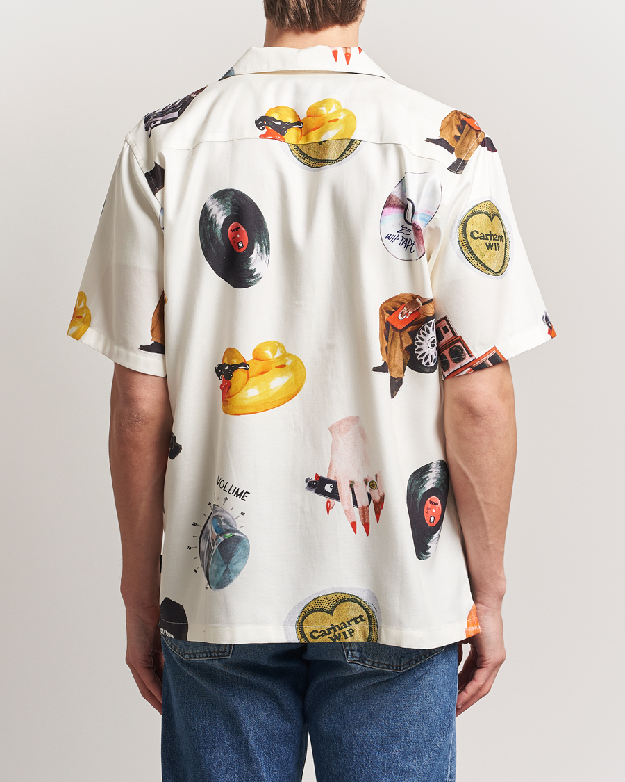 Homme | Chemises | Carhartt WIP | Jacob Rochester Printed Shirt White