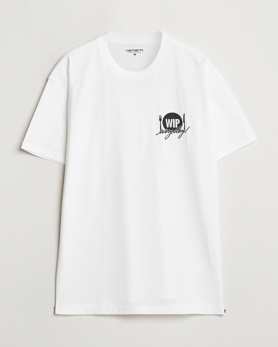 Homme | T-shirts | Carhartt WIP | Catalogue Back Print T-Shirt White