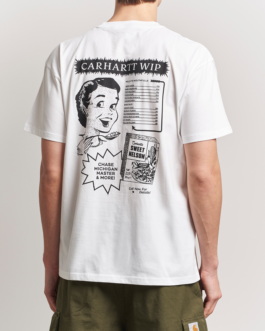 Homme | T-shirts | Carhartt WIP | Catalogue Back Print T-Shirt White