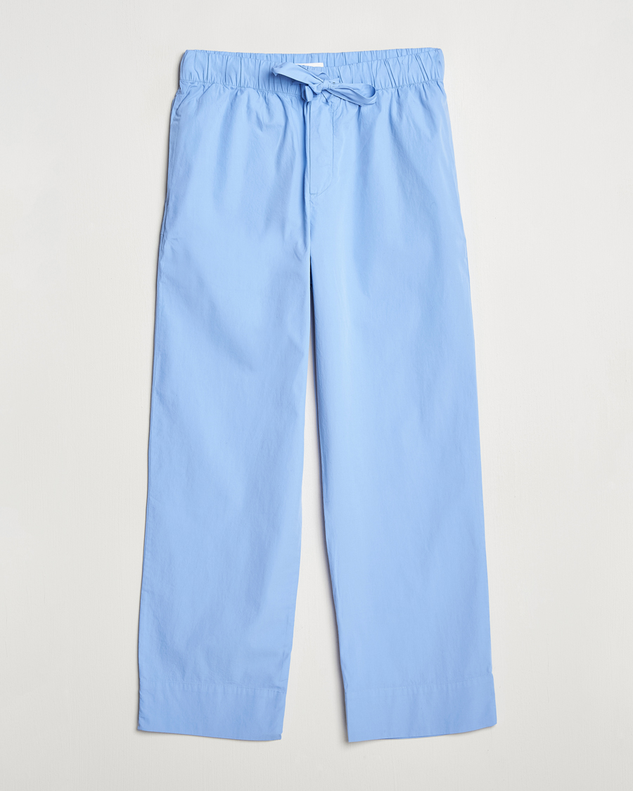 Homme | Peignoirs Et Pyjamas | Tekla | Poplin Pyjama Pants Cornflower Blue