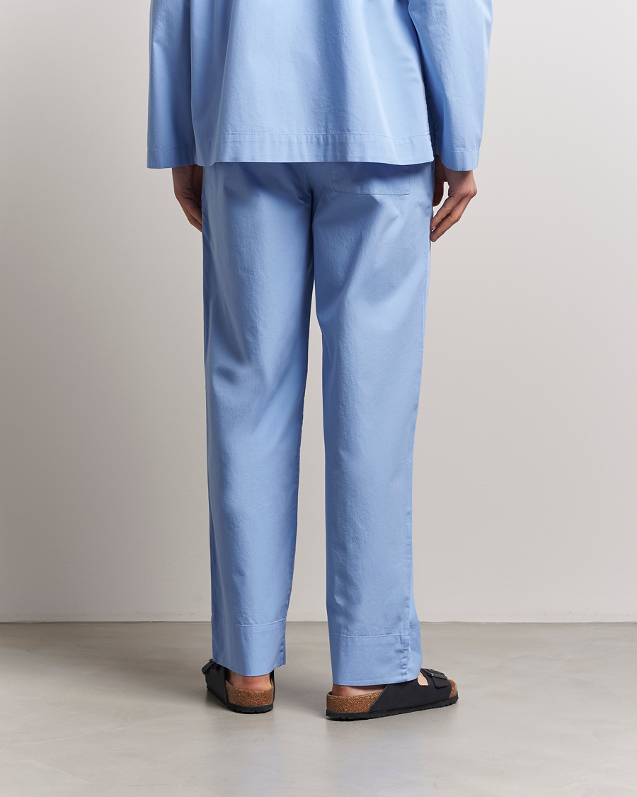 Homme | Peignoirs Et Pyjamas | Tekla | Poplin Pyjama Pants Cornflower Blue