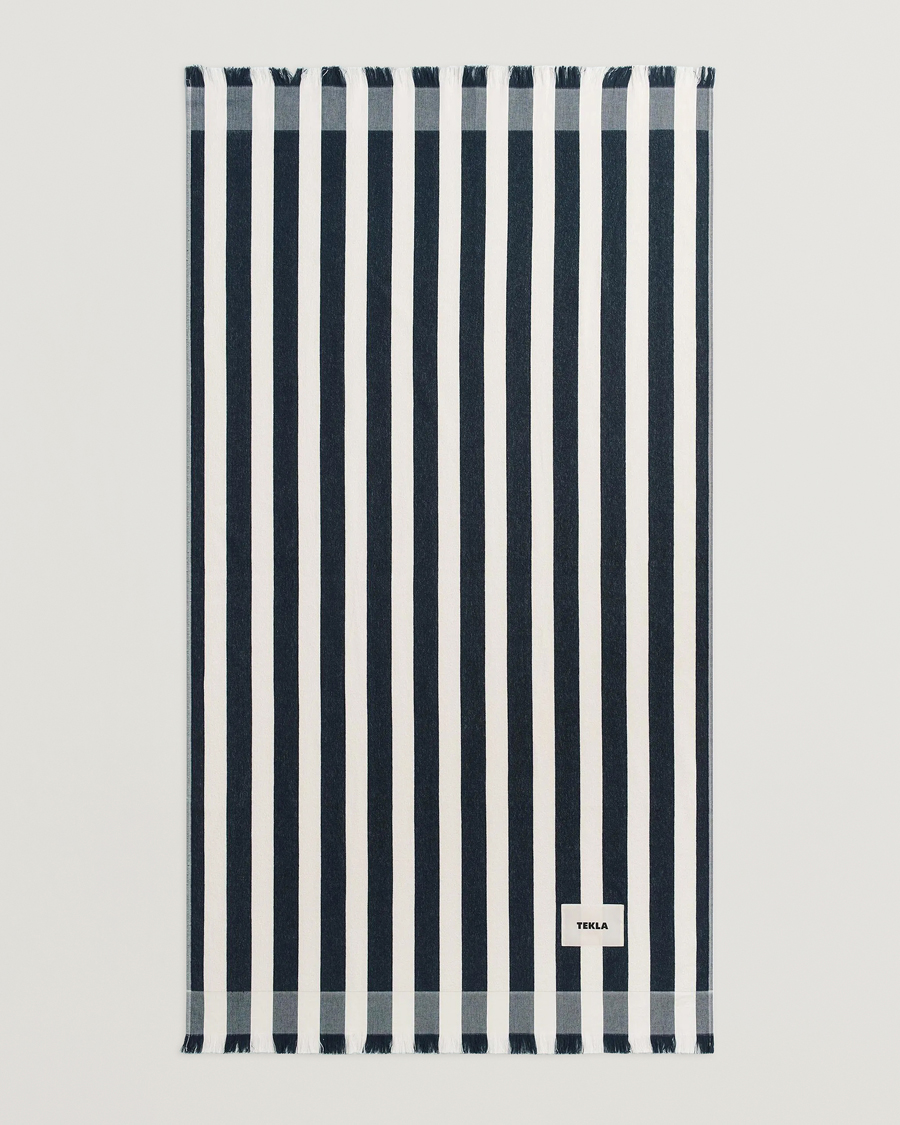 Homme | Tissus | Tekla | TeklaOrganic Terry Beach TowelCala Stripes