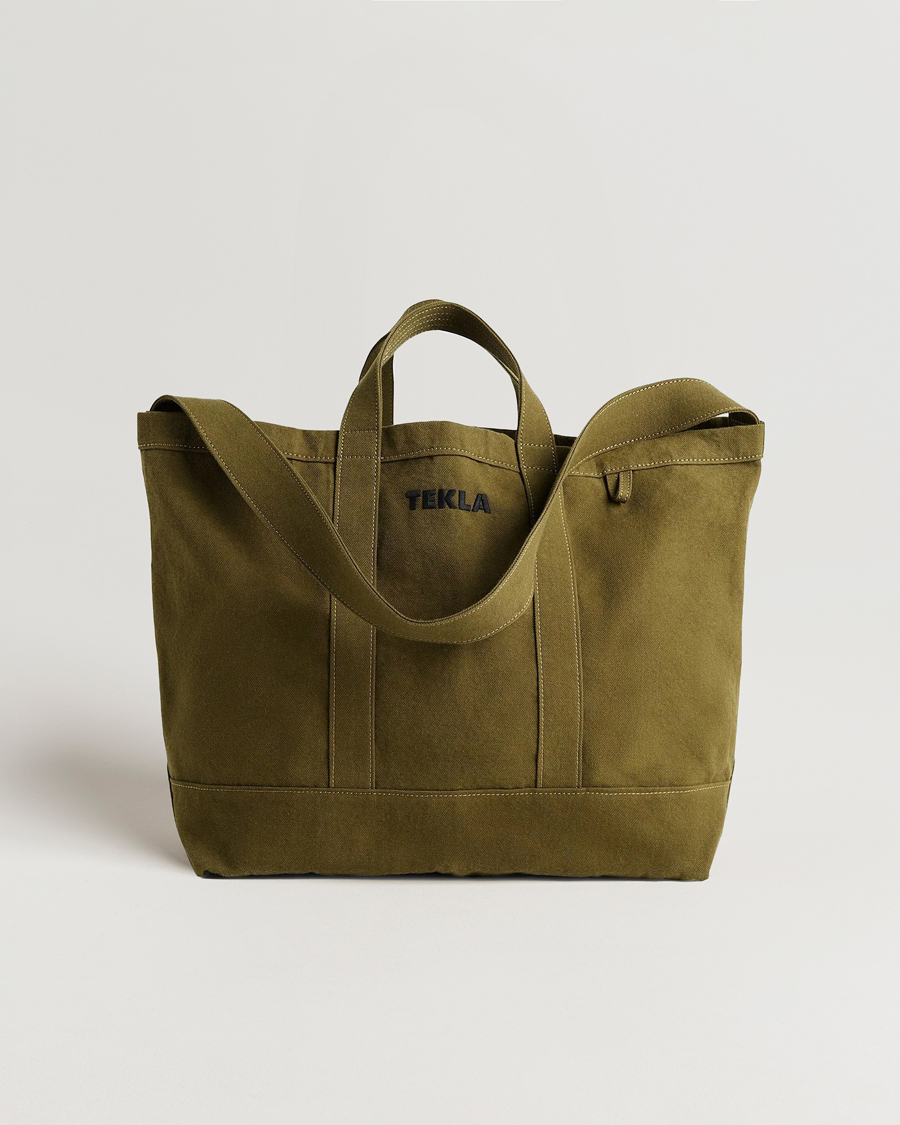 Homme | Tekla Beach Bag Olive | Tekla | Beach Bag Olive