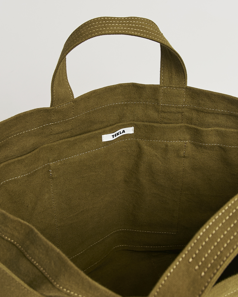 Homme | Tekla Beach Bag Olive | Tekla | Beach Bag Olive