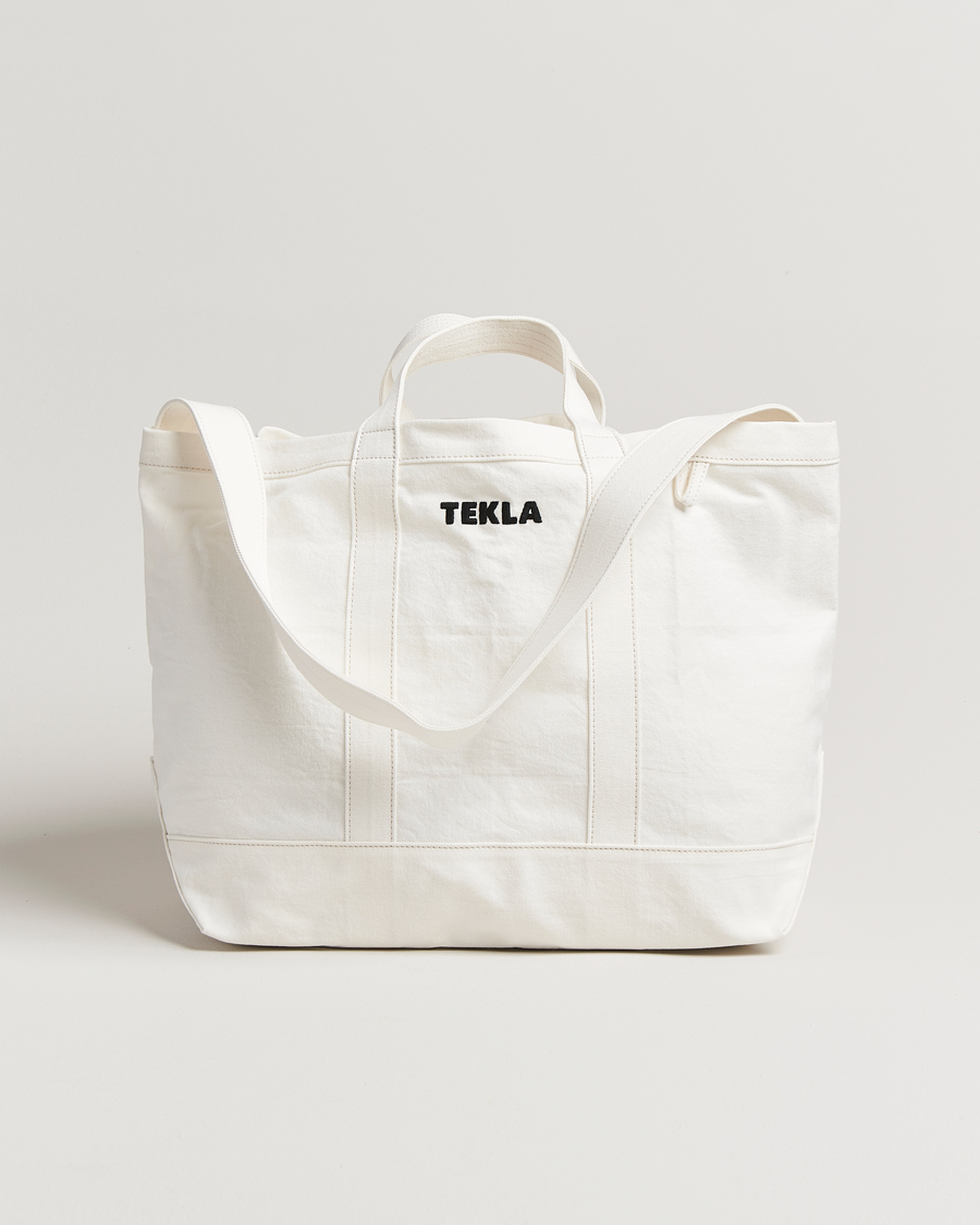 Homme | Tekla Beach Bag Ivory | Tekla | Beach Bag Ivory