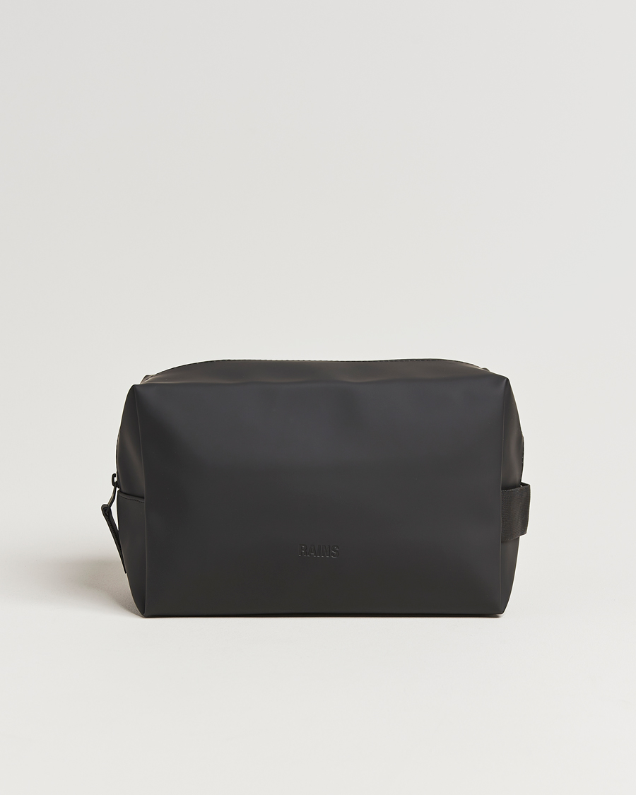 Homme | RAINS Washbag Large Black | RAINS | Washbag Large Black