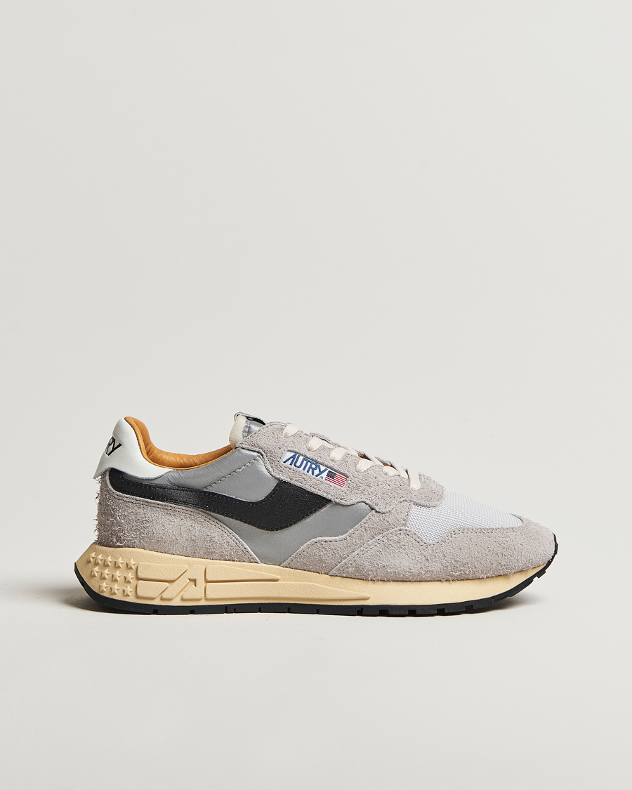 Homme | Autry Reelwind Running Sneaker Sand/Silver | Autry | Reelwind Running Sneaker Sand/Silver