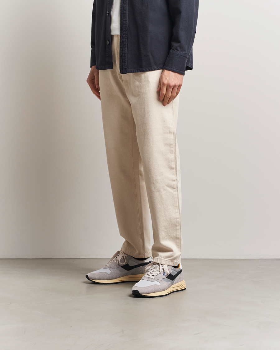 Homme | Autry Reelwind Running Sneaker Sand/Silver | Autry | Reelwind Running Sneaker Sand/Silver