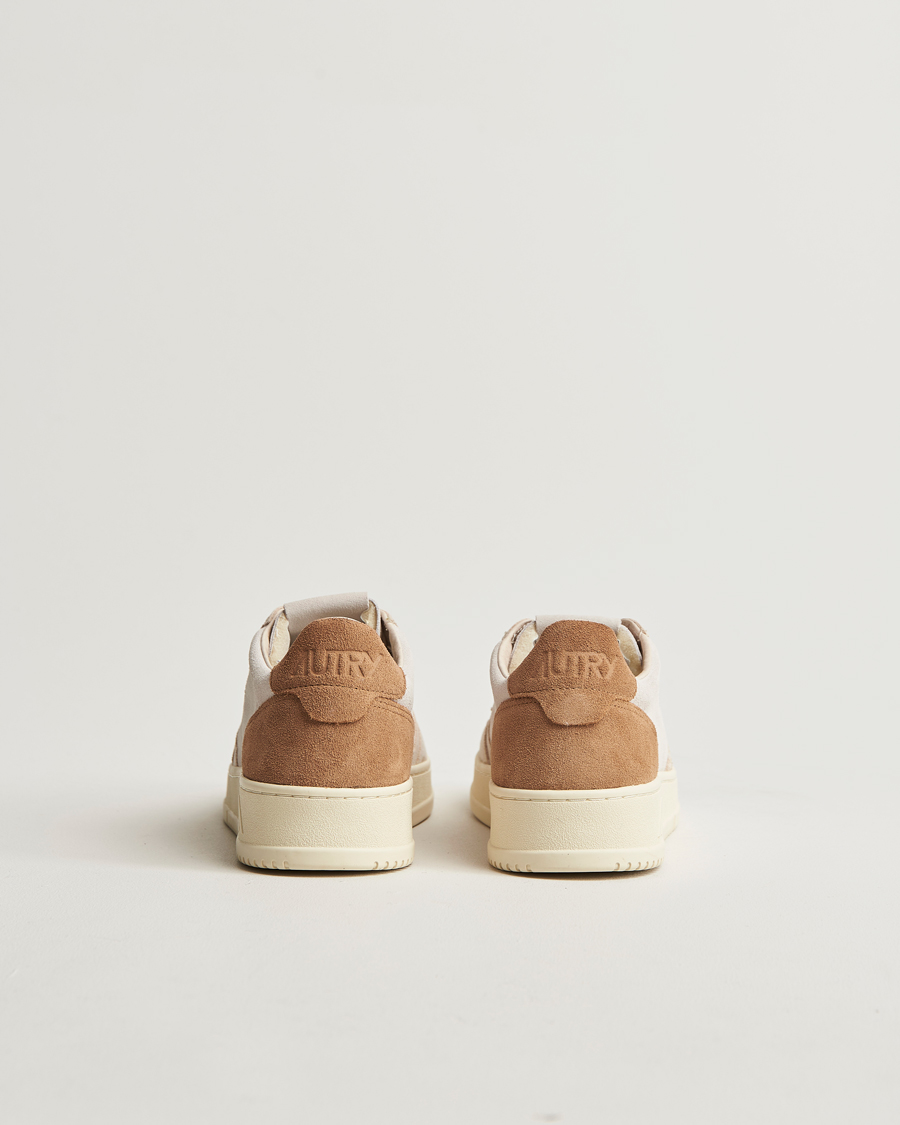 Homme | Autry Medalist Low Sneaker Sand/Cigarr | Autry | Medalist Low Sneaker Sand/Cigarr