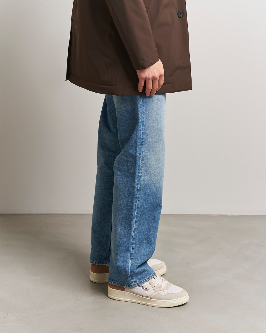 Homme | Autry Medalist Low Sneaker Sand/Cigarr | Autry | Medalist Low Sneaker Sand/Cigarr