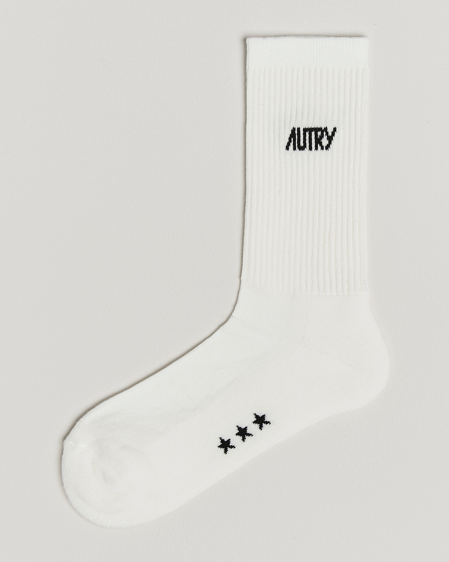 Homme | Sous-Vêtements Et Chaussettes | Autry | Logo Socks Cream/Black