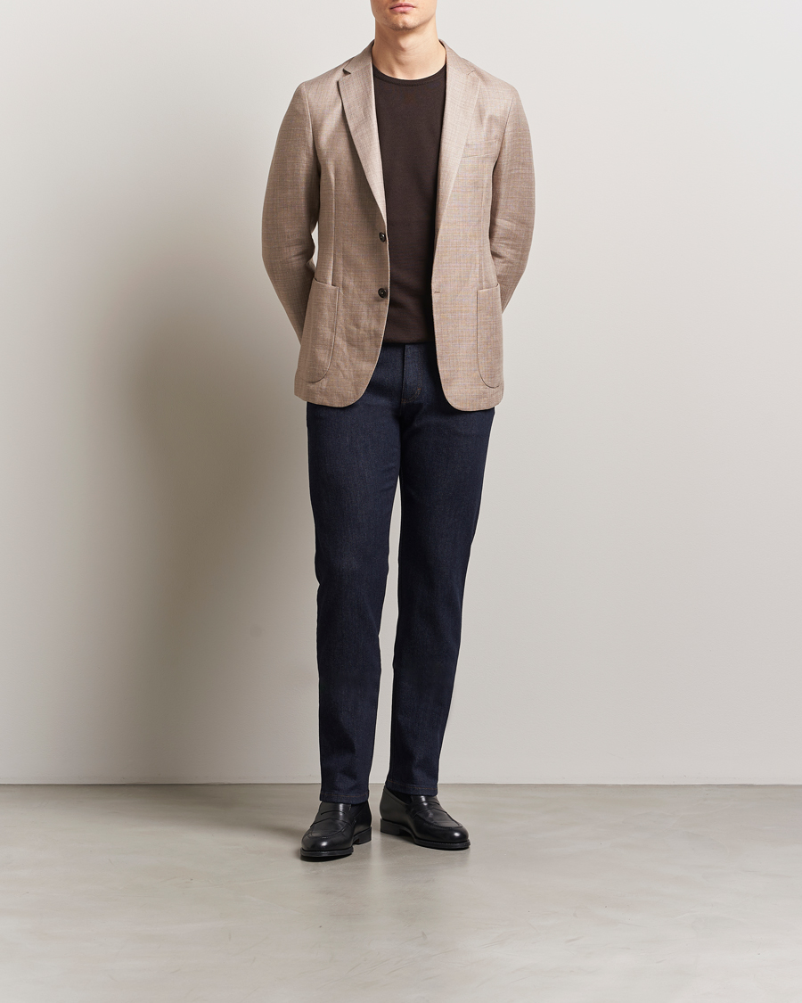 Homme | Pantalons | Zegna | 5-Pocket Denim Jeans Dark Rinse