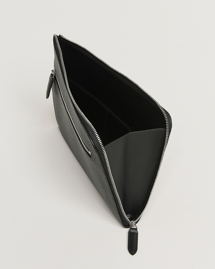 Homme | Sacs | Smythson | Ludlow Flat Organiser Pouch Black