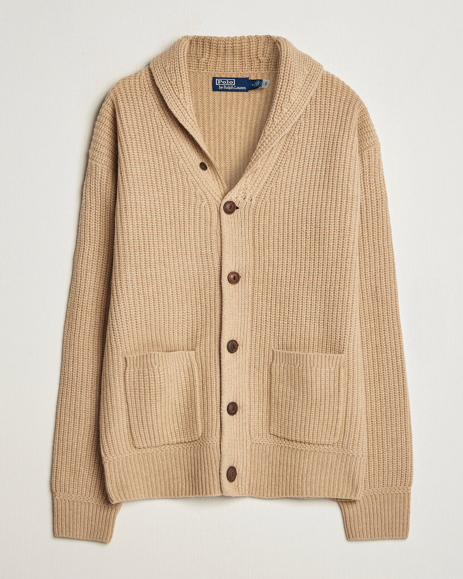 Homme | Pulls Et Tricots | Polo Ralph Lauren | Wool/Cashmere Cardigan Dune Melange