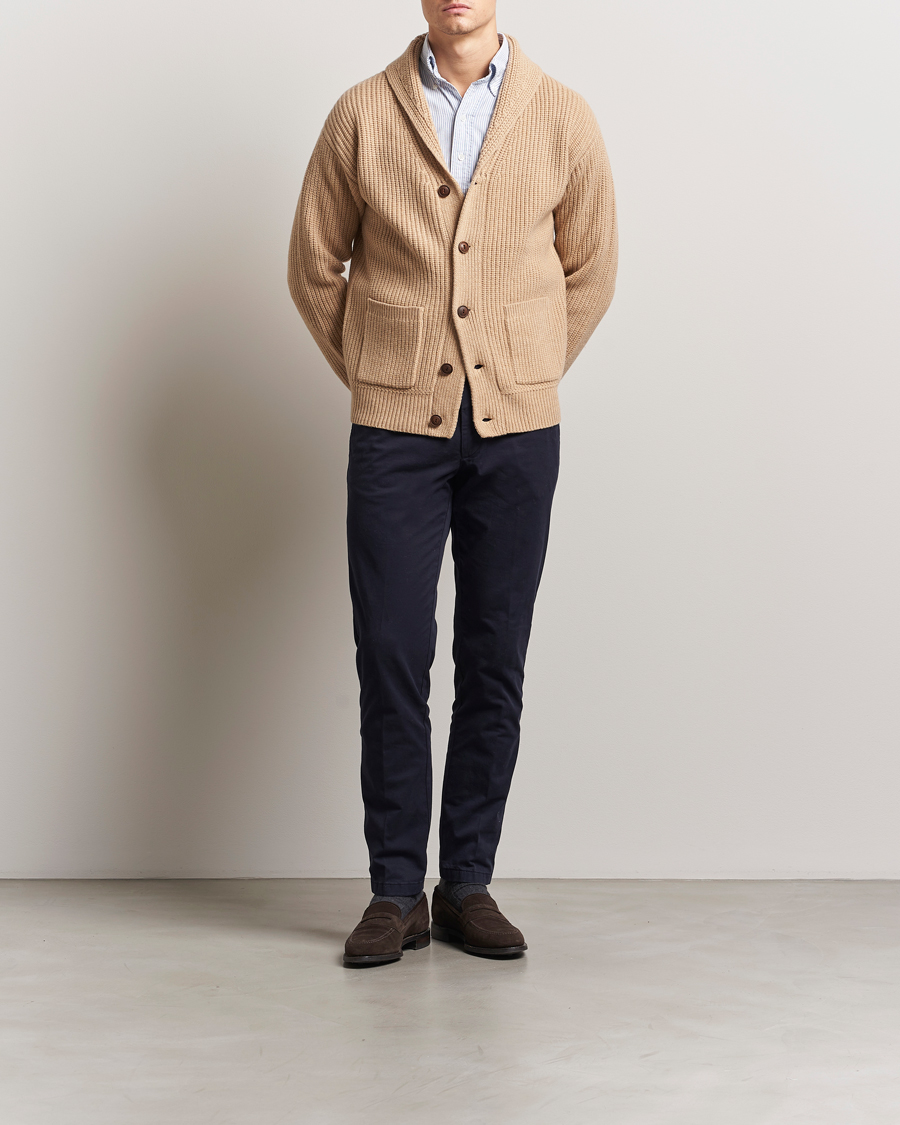 Homme | Pulls Et Tricots | Polo Ralph Lauren | Wool/Cashmere Cardigan Dune Melange