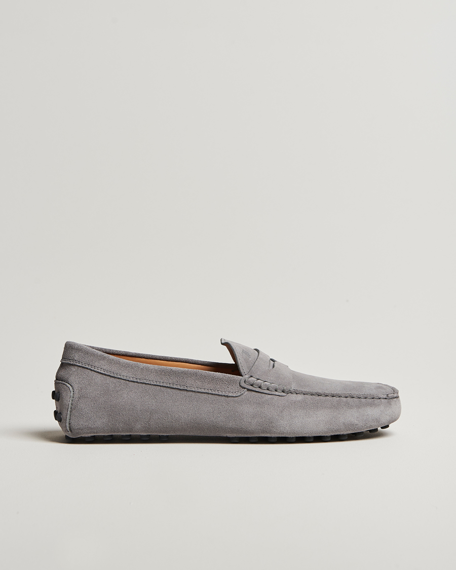 Homme | Tod's Gommino Carshoe Grey Suede | Tod's | Gommino Carshoe Grey Suede