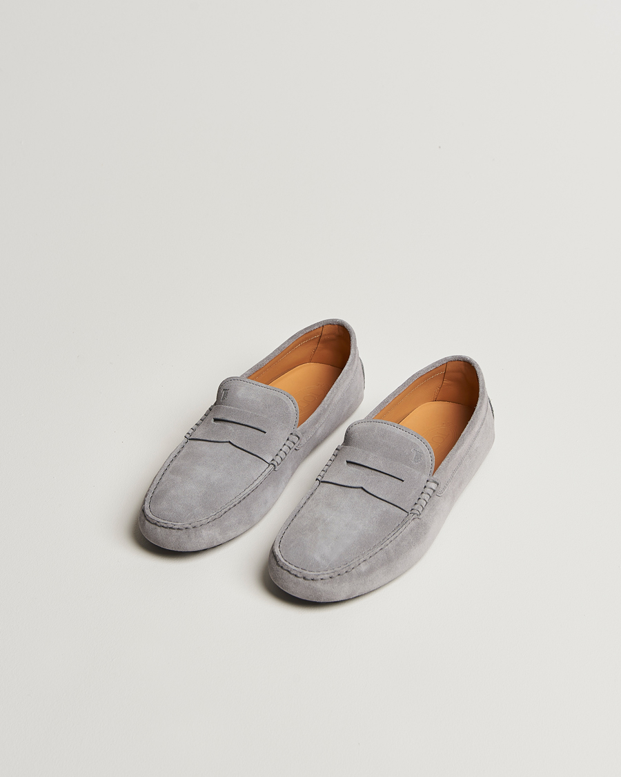Homme | Tod's Gommino Carshoe Grey Suede | Tod's | Gommino Carshoe Grey Suede