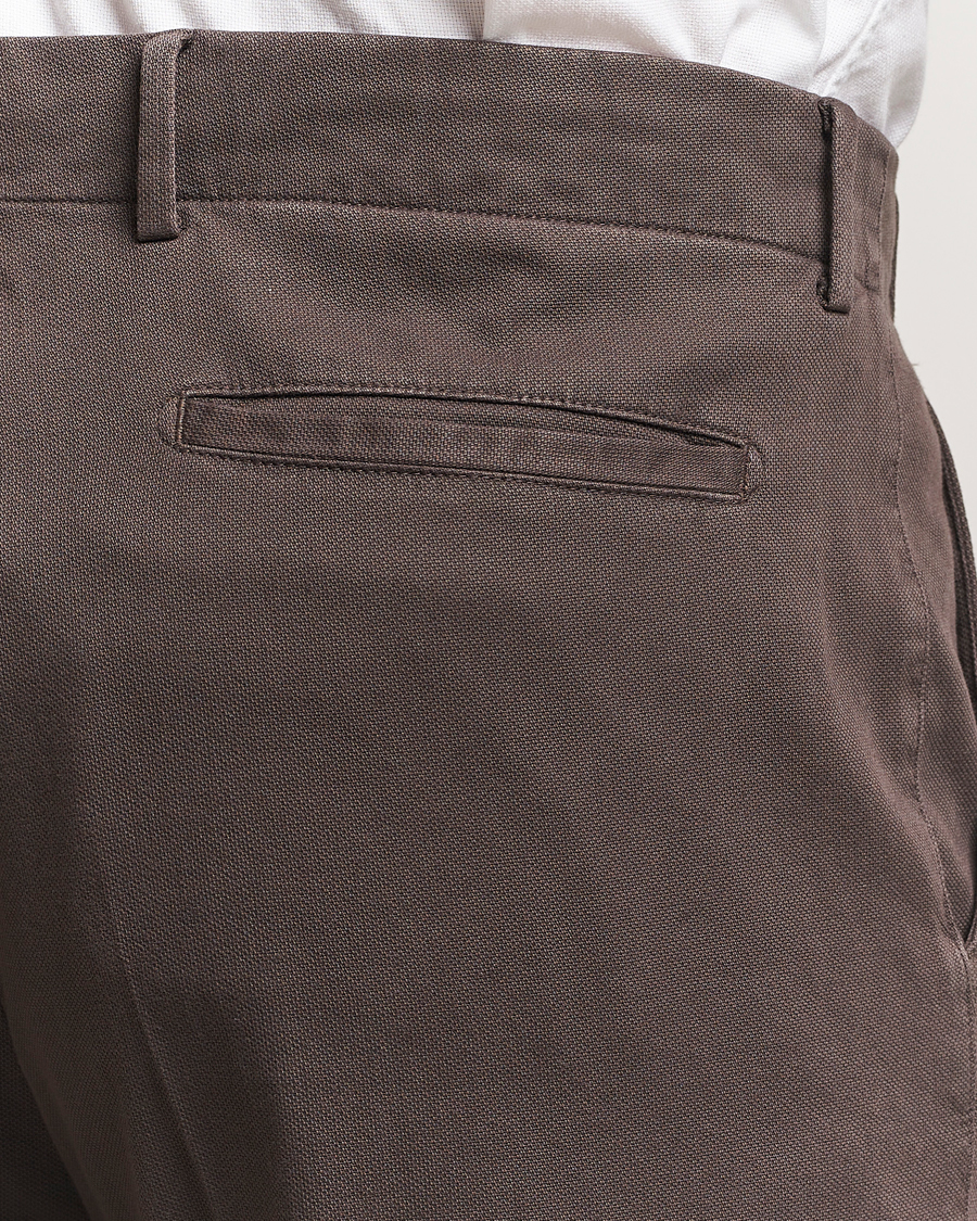 Homme | Pantalons | Boglioli | Regular Fit Cotton Chinos Brown