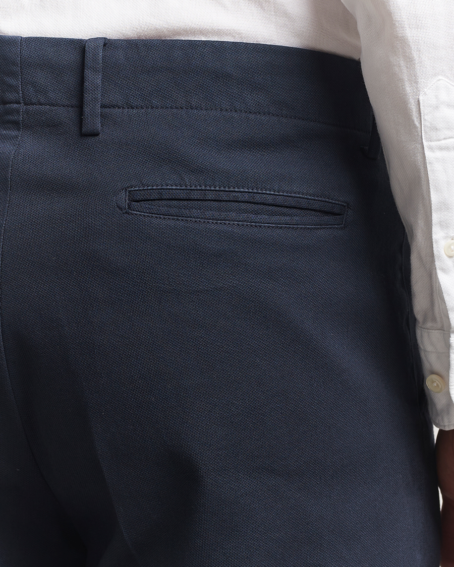 Homme | Pantalons | Boglioli | Regular Fit Cotton Chinos Navy