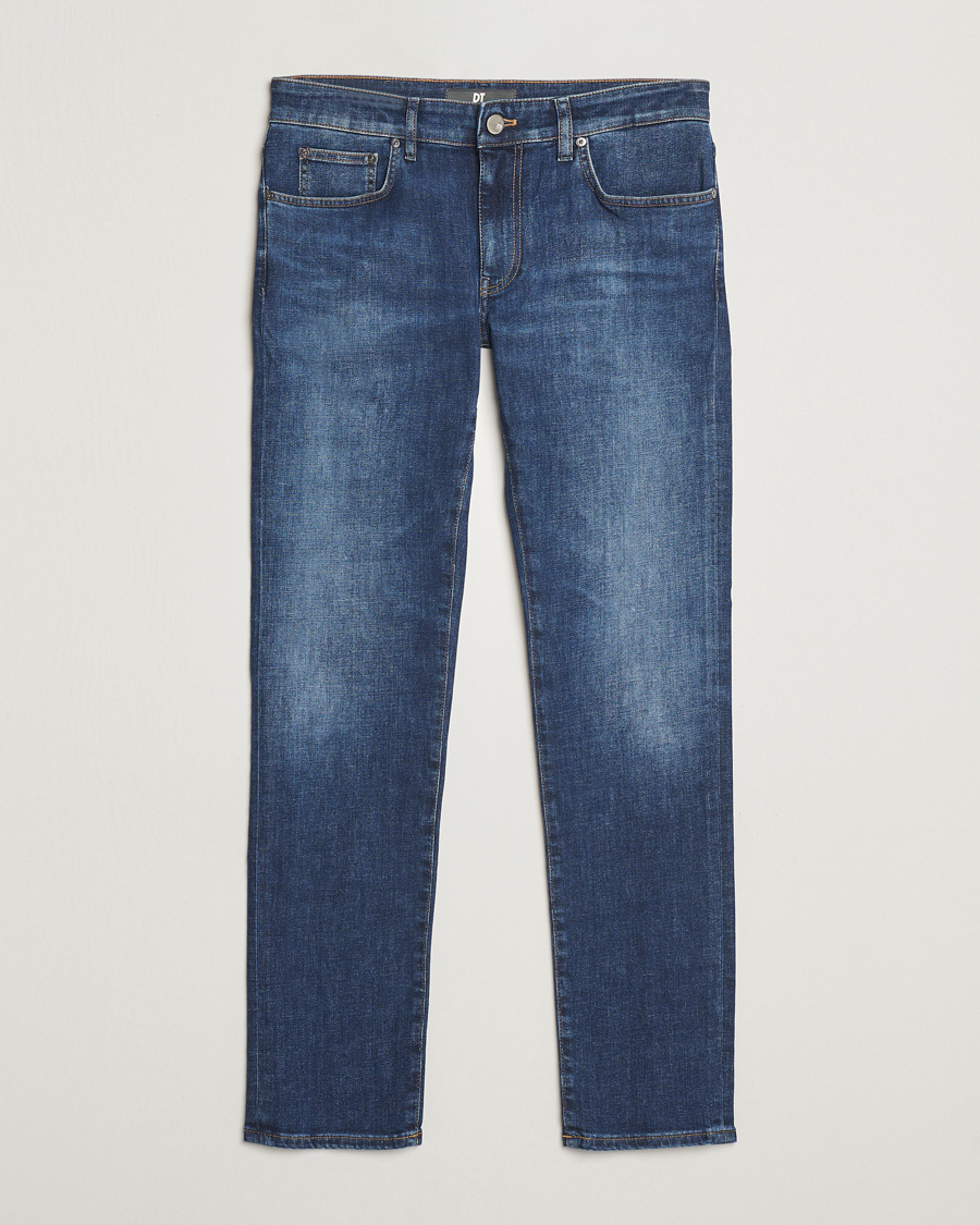 Homme | Jeans | PT01 | Slim Fit Stretch Jeans Dark Blue Wash
