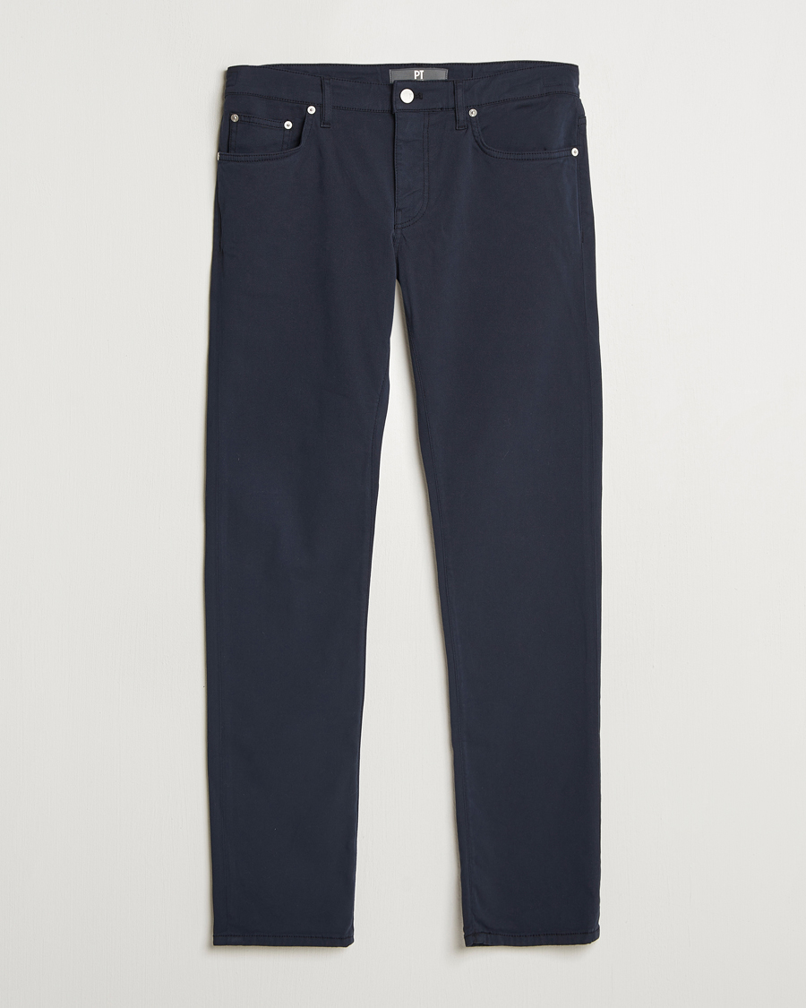 Homme | Pantalons | PT01 | Slim Fit 5-Pocket Pants Navy