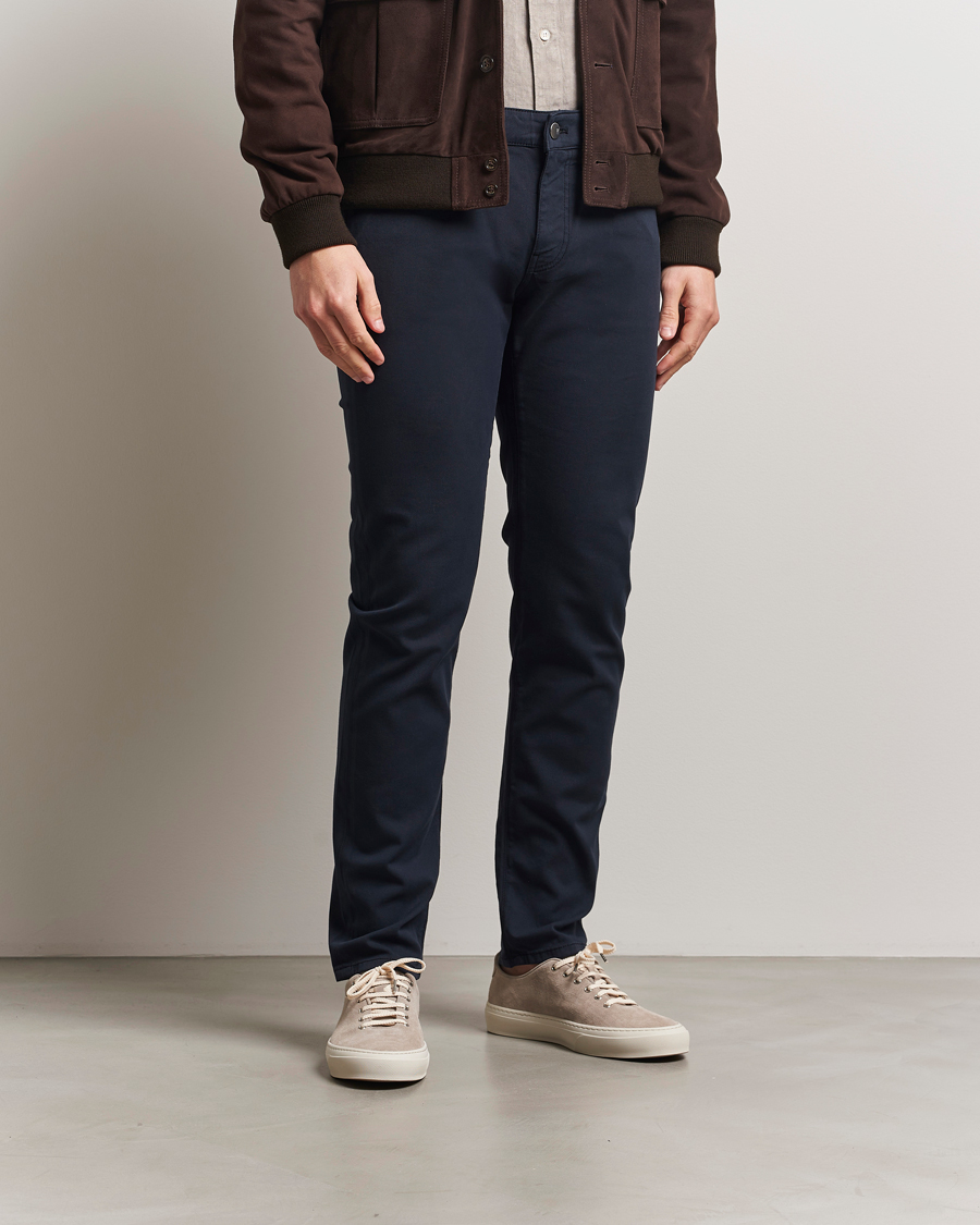 Homme | Pantalons | PT01 | Slim Fit 5-Pocket Pants Navy