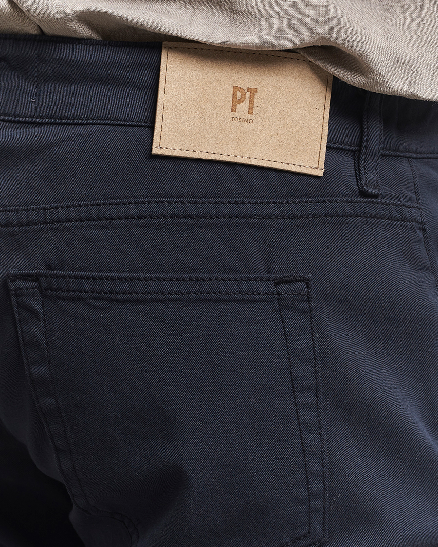 Homme | Pantalons | PT01 | Slim Fit 5-Pocket Pants Navy