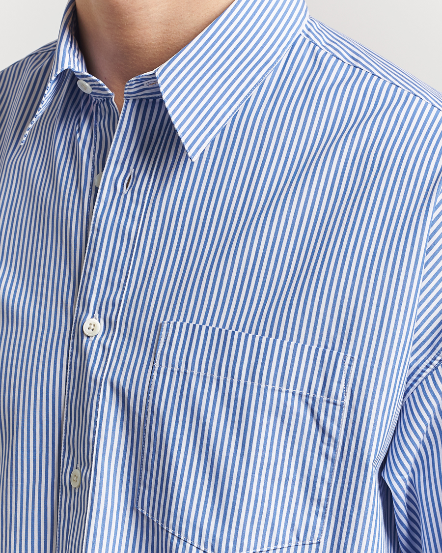 Homme | Chemises | Sunflower | Stable Shirt Blue Stripe