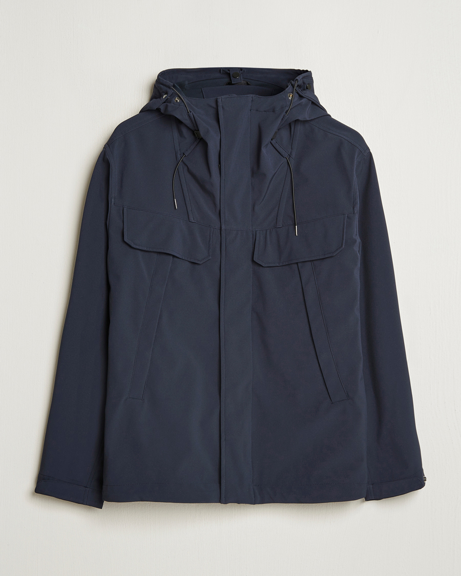 Homme | Manteaux Et Vestes | C.P. Company | Shell-R Goggle Hood Jacket Navy