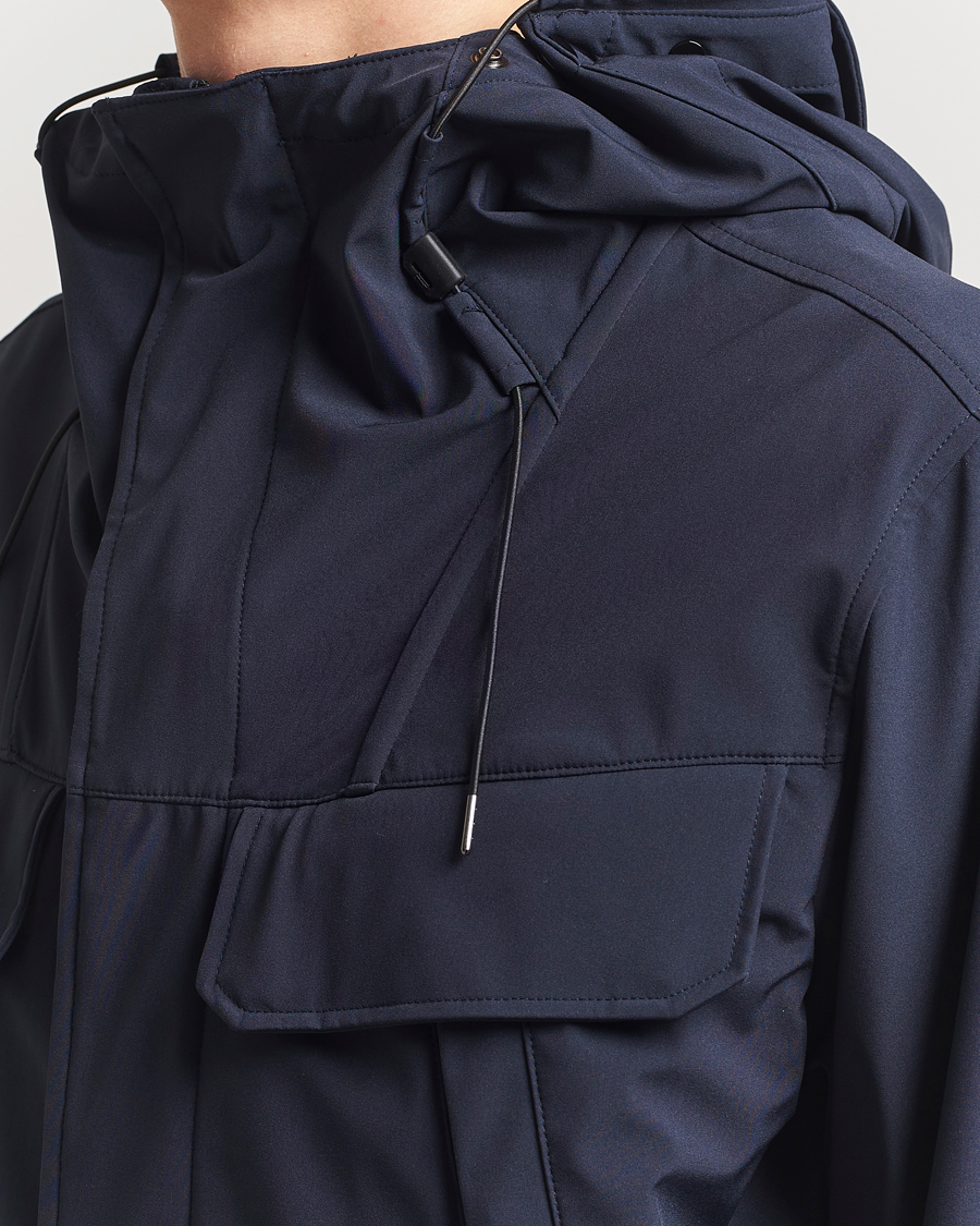 Homme | Manteaux Et Vestes | C.P. Company | Shell-R Goggle Hood Jacket Navy