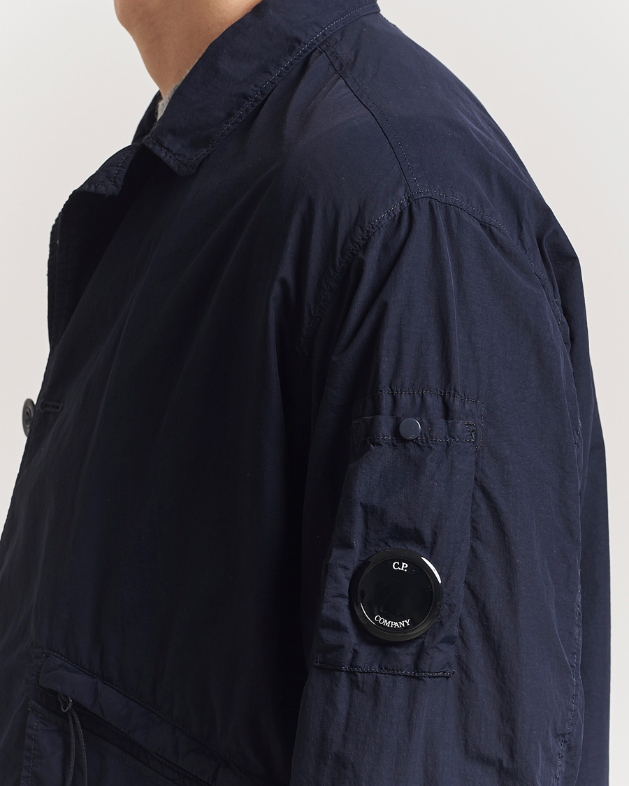 Homme | Manteaux Et Vestes | C.P. Company | Flatt Nylon Blazer Jacket Navy