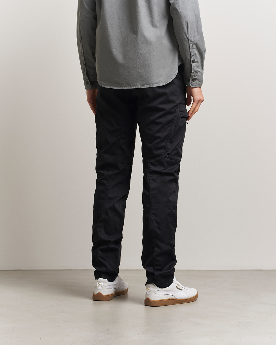 Homme | Pantalons | C.P. Company | Satin Stretch Cargo Pants Black
