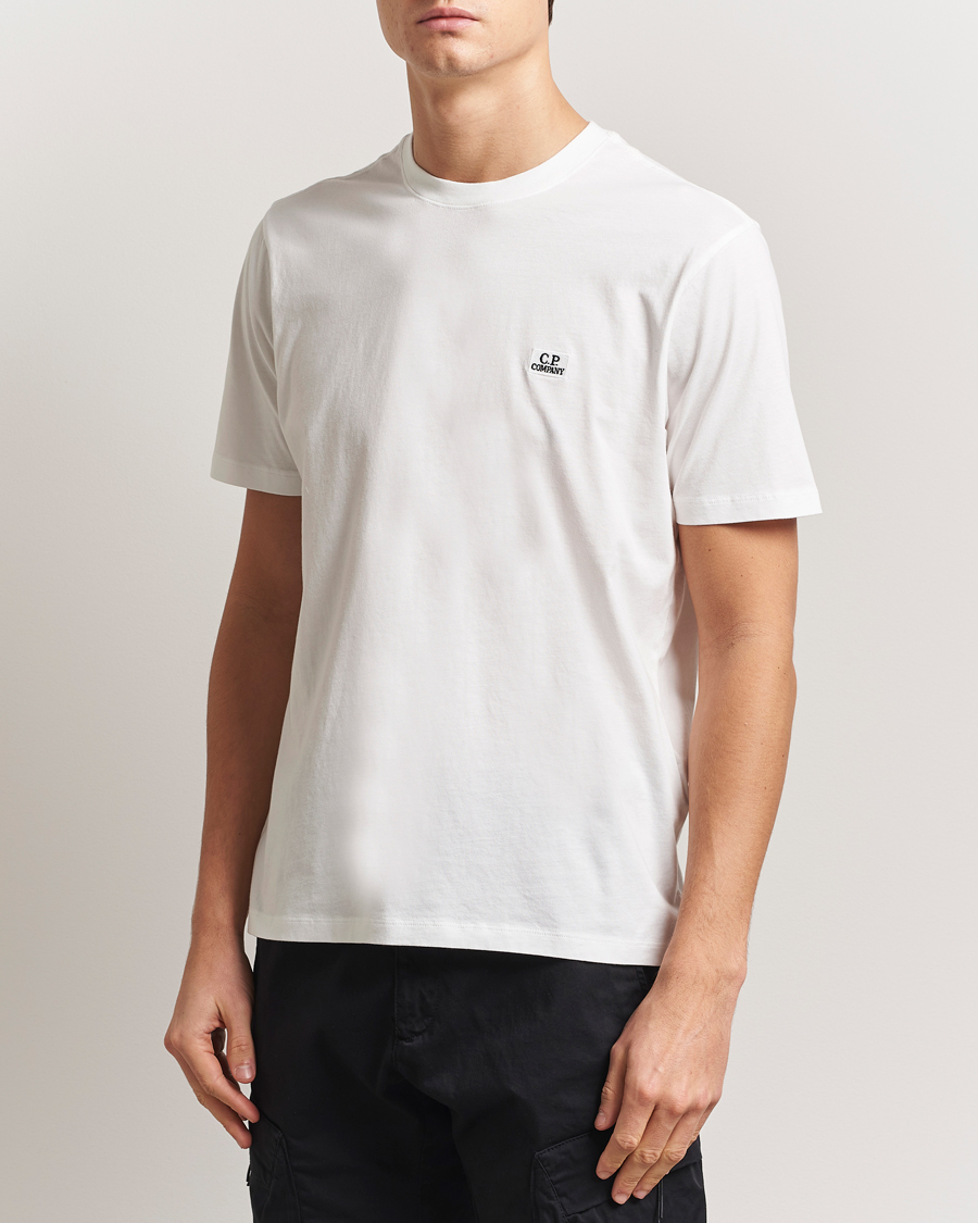 Homme | T-shirts | C.P. Company | Short Sleeve Small Logo T-Shirt White