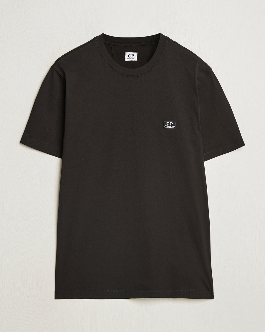 Homme | T-shirts | C.P. Company | Short Sleeve Small Logo T-Shirt Black