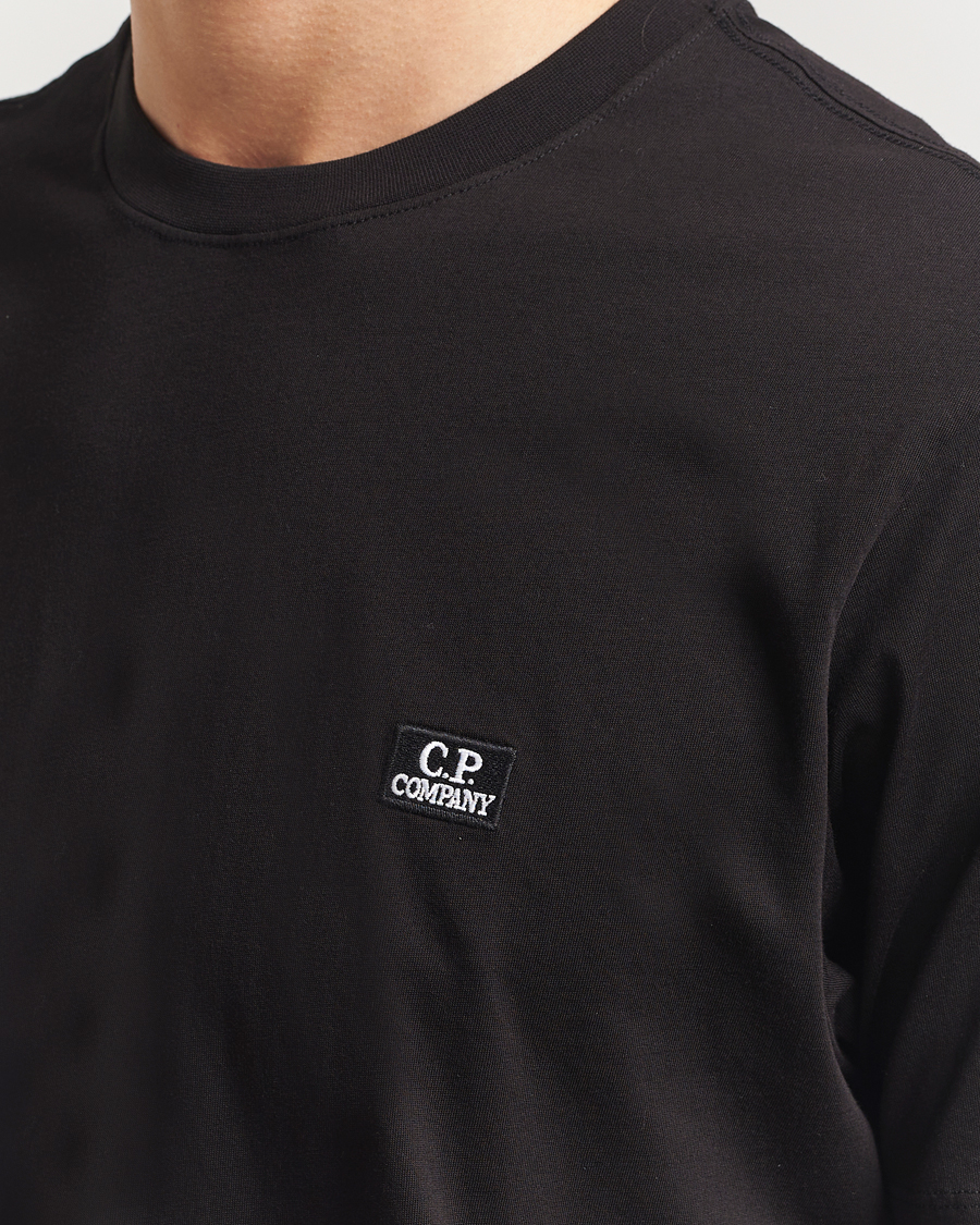 Homme | T-shirts | C.P. Company | Short Sleeve Small Logo T-Shirt Black