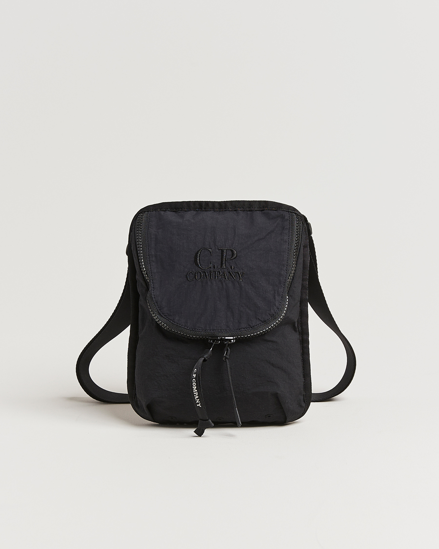 Homme | C.P. Company Plain Paper Touch Accessorie Bag Black | C.P. Company | Plain Paper Touch Accessorie Bag Black