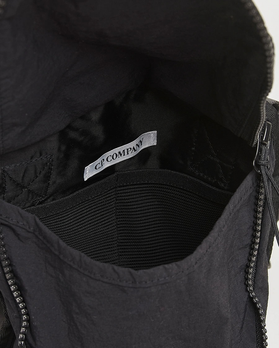 Homme | C.P. Company Plain Paper Touch Accessorie Bag Black | C.P. Company | Plain Paper Touch Accessorie Bag Black