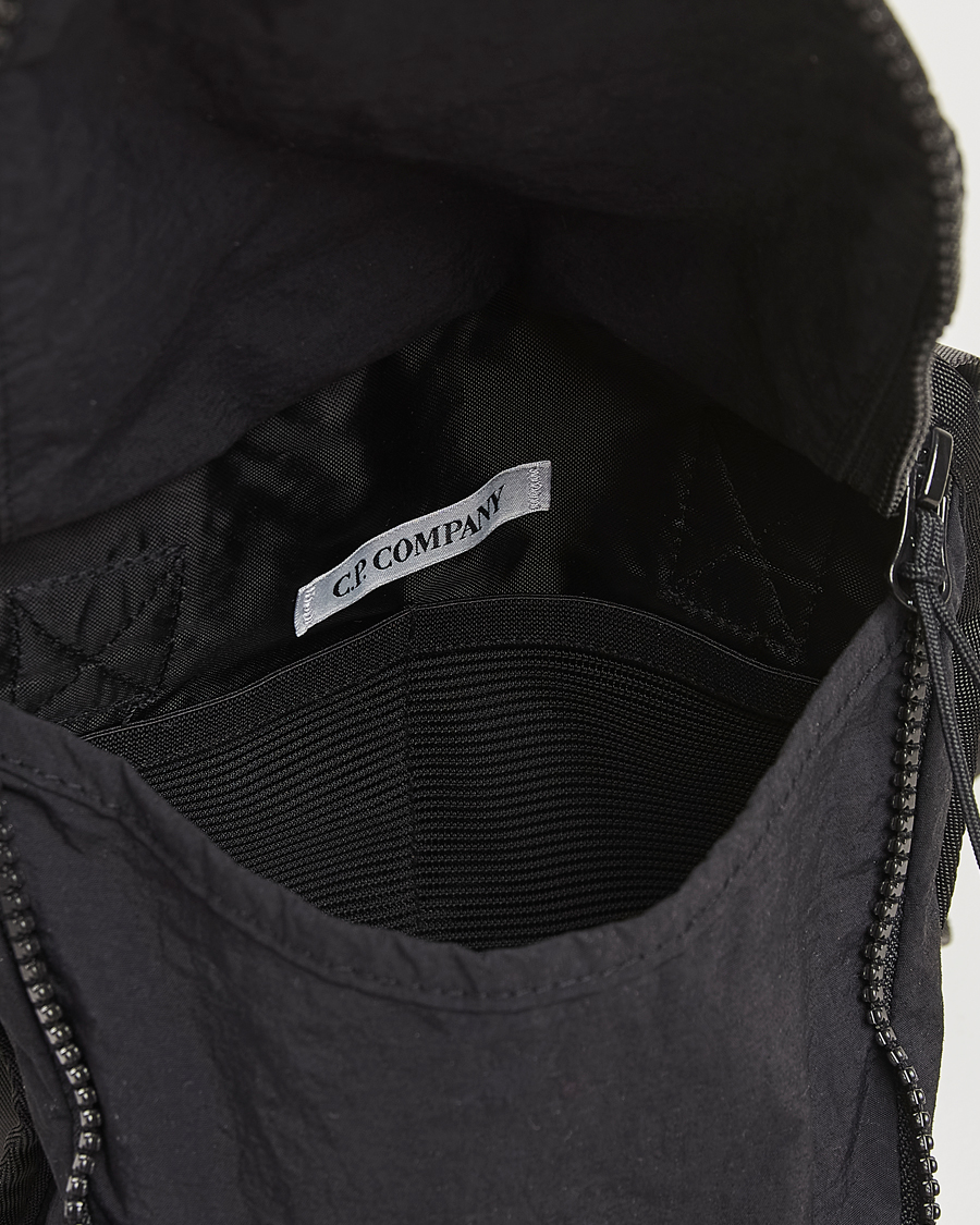Homme | C.P. Company Plain Paper Touch Accessorie Bag Black | C.P. Company | Plain Paper Touch Accessorie Bag Black